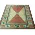 152 x 244 Bold Oriental Geometric Pattern Hand Tufted Rug