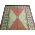 152 x 244 Bold Oriental Geometric Pattern Hand Tufted Rug