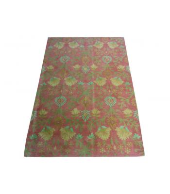 152 x 244 Elegant Oriental All Over Flower Motif Design Hand Tufted Rug 