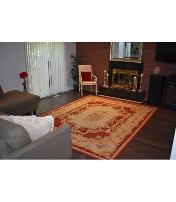 244 X 305 Aubusson Classic Renaissance Floral Design Contemporary/Traditional Rug 