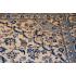198 X 302 Graceful Cream, Blue And Brown Shah Abbasi Pattern Traditional Rug