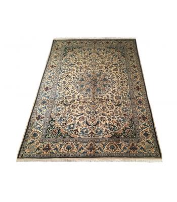 282 x 305 Royal Persian Wool Silk Handmade Naien Rug