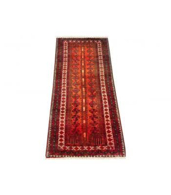 81 x 173 Majestic Traditional Persian Balouch Semi-Antique Design Rug 