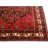 Deep Red Tribal wool rug