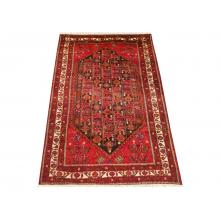 160 x 284 Deep Red Tribal Wool Rug