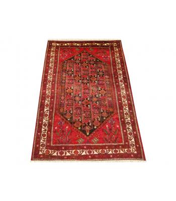 160 x 284 Deep Red Tribal Wool Rug