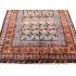 128 X 314 Bold & Beautiful Orange, Brown All Over Diamond Designed Persian Rug