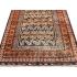 128 X 314 Bold & Beautiful Orange, Brown All Over Diamond Designed Persian Rug