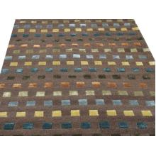 152 X 244 Classic Squares Design Oriental Modern Handmade Rug