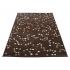 152 X 244 Brown Polka Dot Design Modern Rug