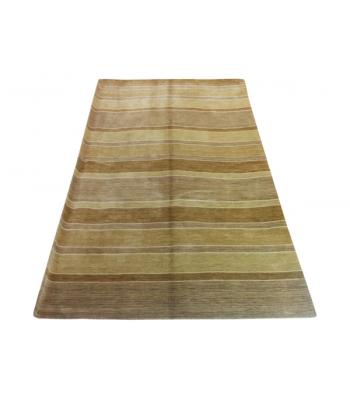 152 x 244 Simple and Elegant Striped Handmade Wool Rug