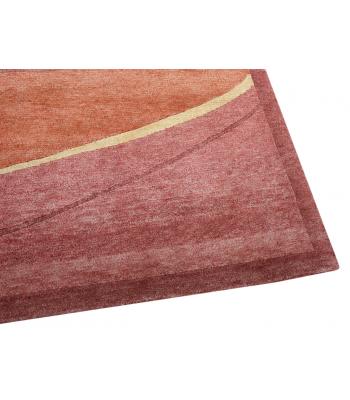 183 X 274 Simple and Stylish 100% Wool Waves Design Modern Rug