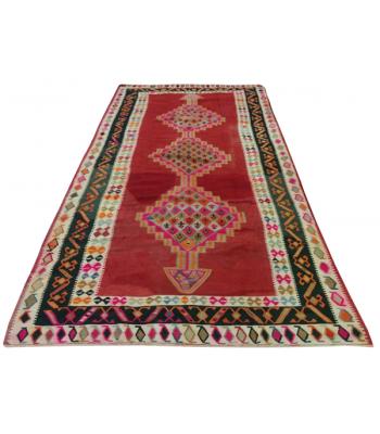 213 x 414 Classic Kilim Diamond Openfield Persian Wool Rug
