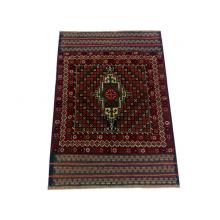 86 x 130 Classic Diamond Tribal  Wool & Silk Oriental Rug