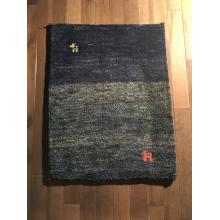 Gabbeh Blue Wool Handmade Rug