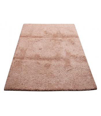 122 X 183 Classic Solid Plain Orange Modern Shag Rug