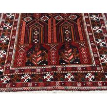 122 X 296 Elegant Persian Traditional Turkman Zabul Design Rug