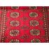 66 x 165 Hand Knotted Wool Bokhara Elephant Feet Designed Rug