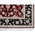 91 X 152  Gorgeous Red & Black Oriental, Traditional Wool Silk Rug