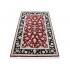 91 X 152  Gorgeous Red & Black Oriental, Traditional Wool Silk Rug