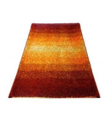 168 x 244 Indo Nepal Shag Oriental Modern Handmade Rug 