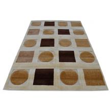 152 X 244 Soft And Stylish Cream Brown Modern Rug