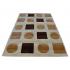 152 X 244 Soft And Stylish Cream Brown Modern Rug