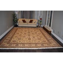 305 X 396 Luxurious Gold Afshoon Design Traditional Rug