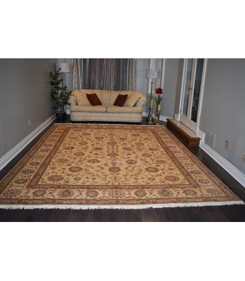 305 X 396 Luxurious Gold Afshoon Design Traditional Rug