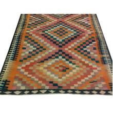 152 x 261 Classic and Timeless Kilim Diamond Persian Wool Rug