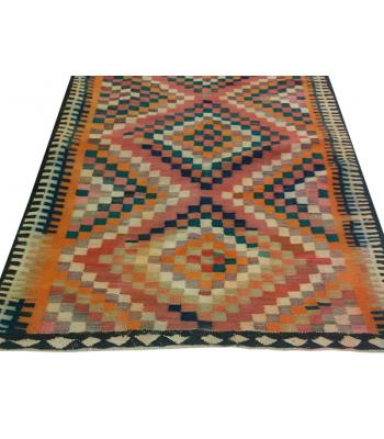 152 x 261 Classic and Timeless Kilim Diamond Persian Wool Rug