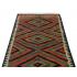 127 x 260 Elegant Diamond Kilim Persian Handmade Wool Rug