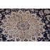 200 X 315 Luxurious Cream, Blue & Red Persian Centre Medallion Design Traditional Rug