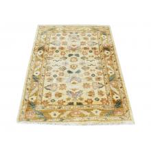 101 X 152 Subtle and Elegant Oriental Afghan Choobi Wool Rug