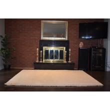 152 X 244 Strikingly Beautiful Super Shag Cream Modern Rug