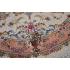 151 Cm Graceful Tabriz Persian Centre Medallion Circle Design Traditional Round Rug
