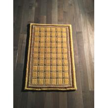 Artistic bordered Handmade wool Rug