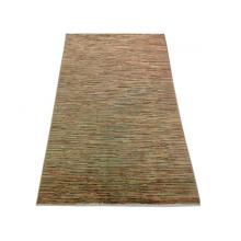 132 x 183 Simple Artistic Oriental Modern Stripe Patterned Wool Rug