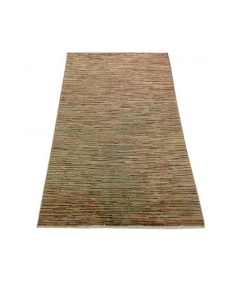 132 x 183 Simple Artistic Oriental Modern Stripe Patterned Wool Rug