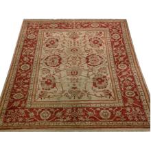 122 x 198 Unique Kazak Design Oriental Wool Rug