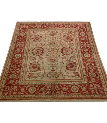 122 x 198 Unique Kazak Design Oriental Wool Rug