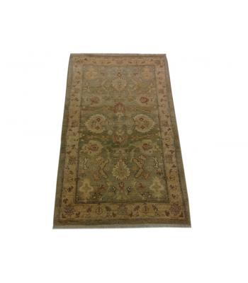 91 x 152 Elegant Vegetable Dye Traditional Handmade Wool Rug