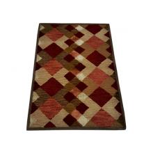 91 x 152 Perfect Modern Diamond Designed Wool Rug