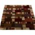 91 x 152 Modern Square Oriental H& Tufted Rug