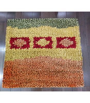 Modern Contemporary Multi Colour pure wool rug