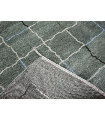 122 X 183 Sophisticated 24 Square Design Modern Oriental Wool Rug 