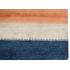 122 X 183 Simple and Elegant Thick Striped Handmade Wool Rug