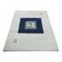 122 X 183 Modern,Oriental Triple Square Grey Blue Wool Rug