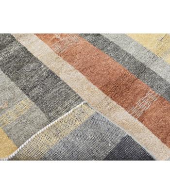 122 X 183 Strikingly Beautiful Vertical Lines Oriental Modern  Rug