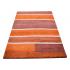 122 X 183 Gorgeous Orange Cream Red Modern,Oriental Handmade Wool Rug